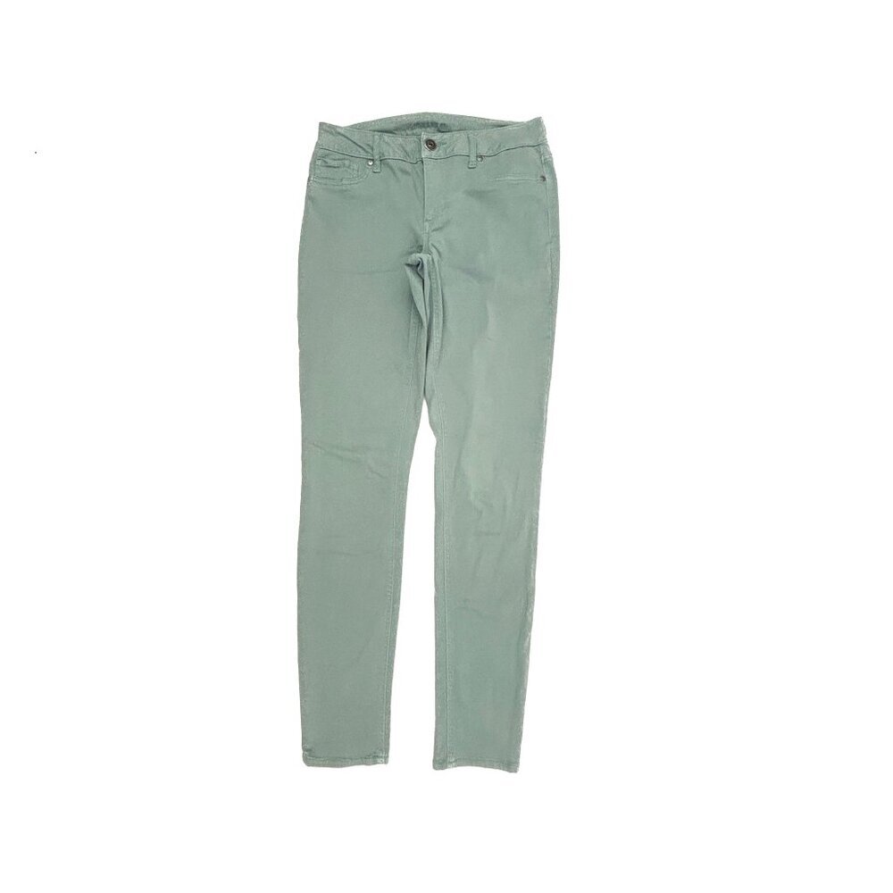 Maurices Skinny Leg Women's size M - L Teal Blue Denim Jeans
